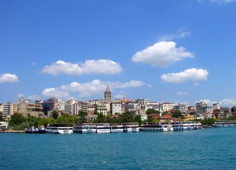Galata tower 02 Stock-Fotos