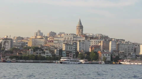Galata Tower 1 Stock Footage 57750879