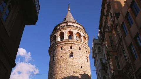 Galata Tower Stock Footage 82712025