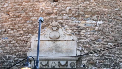 Galata Tower at Galata District of Beyoglu in Istanbul, Turkey Stockbeeldmateriaal 71329409