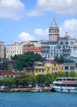 Galata tower Stock-Fotos