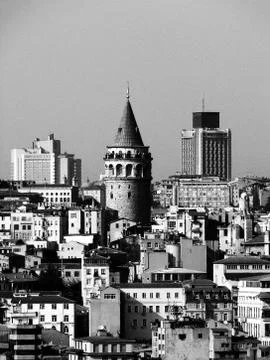 Galata tower Stock Photos