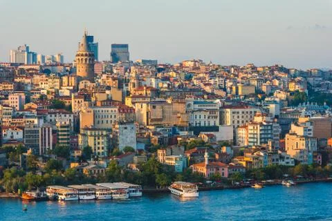 Galata tower Stock Photos