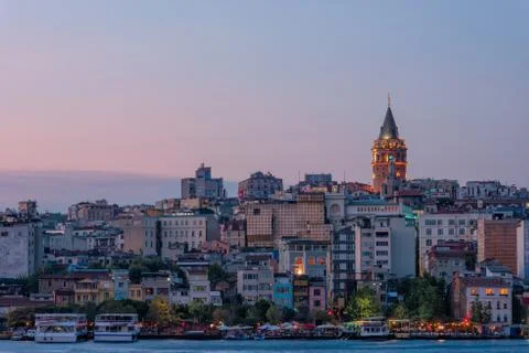 Galata tower Stock Photos