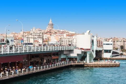 The Galata Tower Stock Photos
