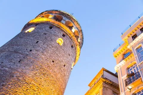 Galata Tower Stock Photos