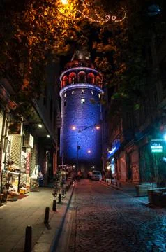 Galata Tower Stock Photos