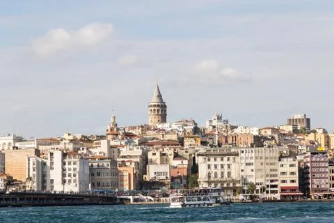 Galata Tower 스톡 사진