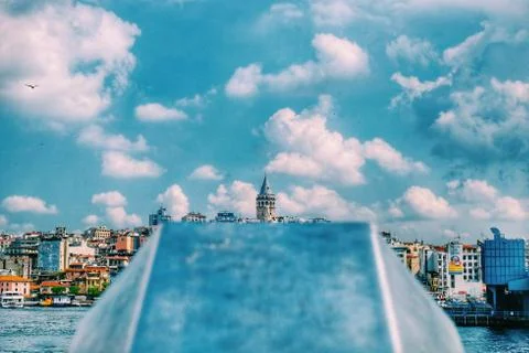 Galata tower 스톡 사진