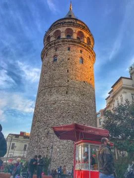 Galata tower Stock Photos