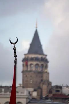 Galata tower Stock Photos