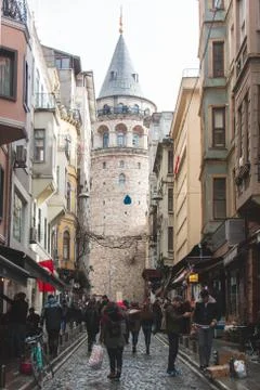 Galata Tower Stock Photos