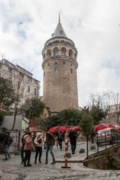 Galata tower Stock Photos