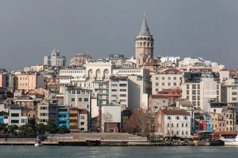 Galata tower Stock Photos