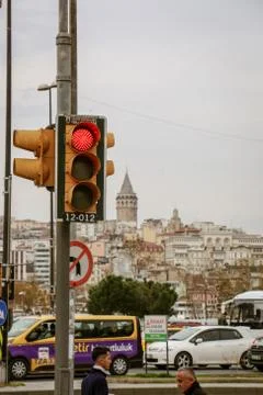 Galata tower Stock Photos