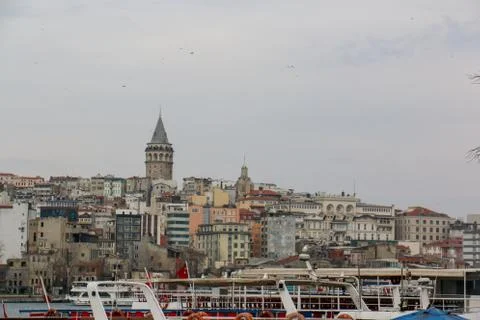 Galata tower Stock Photos