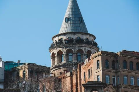 Galata tower Stock Photos