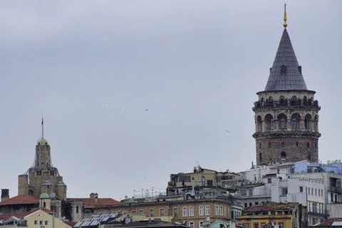 Galata Tower Stock Photos