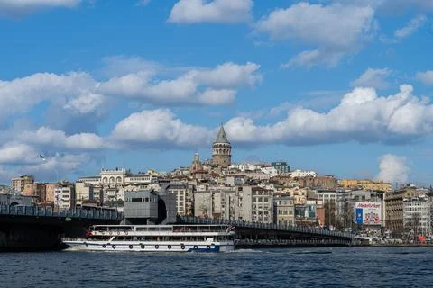 Galata tower Stock Photos