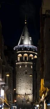 Galata tower Stock Photos