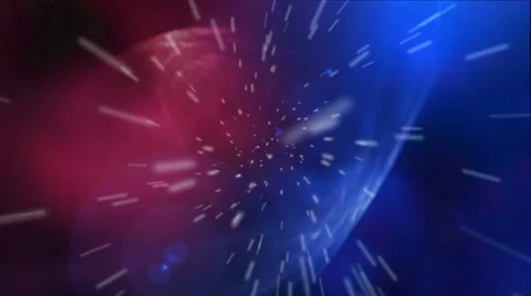 Galaxtic Explosions time tunnel with planet Earth birth and disappearing Stock Footage 44350391