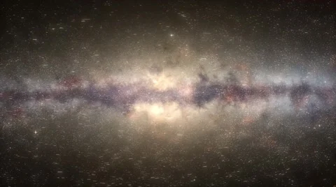 Galaxy 360 Degree Spin Stock-Footage 61104601