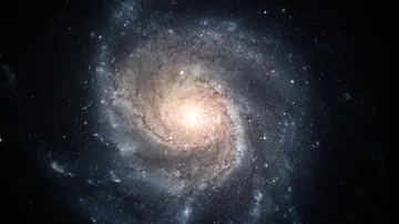 Galaxy. 3D animation. Stock Footage 85528842