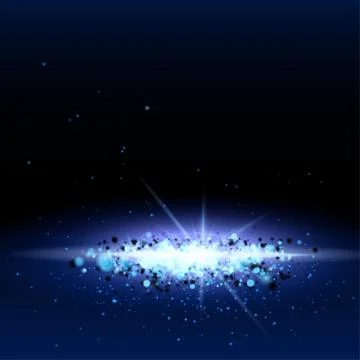 Galaxy abstract background Stock Illustration