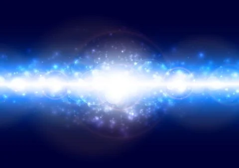 Galaxy abstract composition Stock Illustration