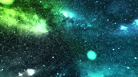 Galaxy and Nebula. Abstract space background. Stock Footage 340567449