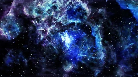 Galaxy and Nebula. Abstract space background. Stock Footage 340567484