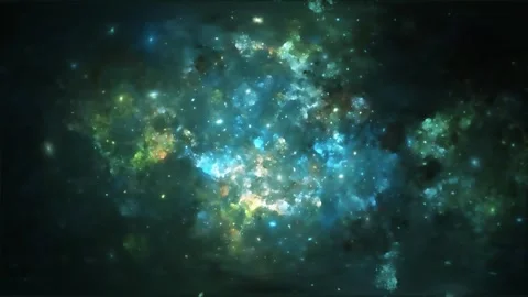 Galaxy and Nebula. Abstract space background. Stock Footage 340879640