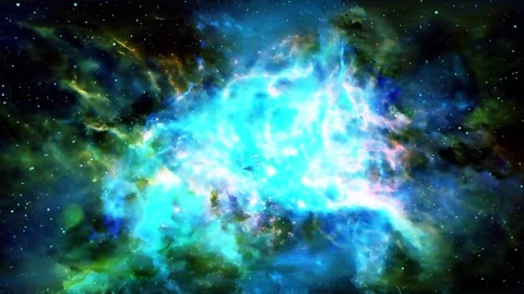 Galaxy and Nebula. Abstract space background. Stock Footage 340890520