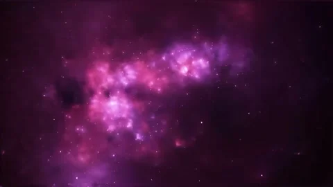 Galaxy and Nebula. Abstract space background. Stock Footage 340890573