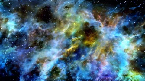 Galaxy and Nebula. Abstract space background. Stock Footage 340890618