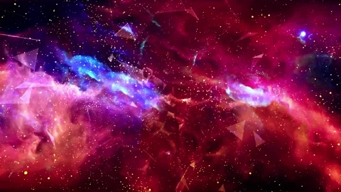 Galaxy and Nebula. Abstract space background. Stock Footage 340890738