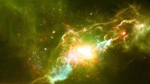 Galaxy and Nebula. Abstract space background. Stock Footage 340890763