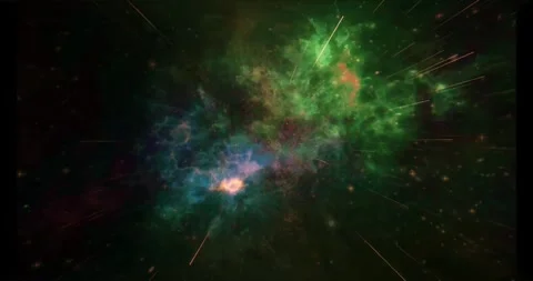 Galaxy and Nebula. Abstract space background. Stock Footage 340890774