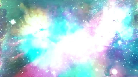 Galaxy and Nebula. Abstract space background. Stock Footage 340890797