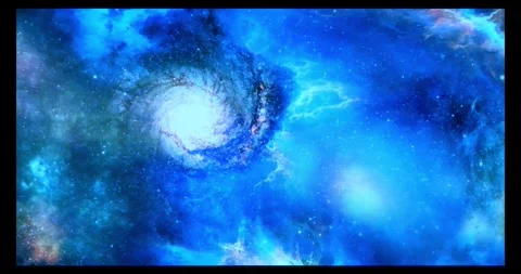 Galaxy and Nebula. Abstract space background. Stock Footage 340890800