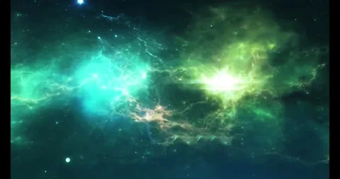 Galaxy and Nebula. Abstract space background. Stock Footage 340890824