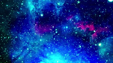 Galaxy and Nebula. Abstract space background. Stock Footage 340890825