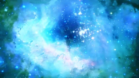 Galaxy and Nebula. Abstract space background. Stock Footage 340904137
