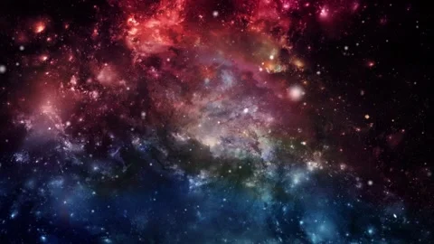 Galaxy and Nebula. Abstract space background. Stock Footage 340904167