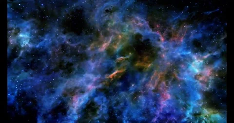 Galaxy and Nebula. Abstract space background. 動画素材 340904222