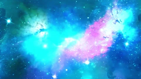 Galaxy and Nebula. Abstract space background. Stock Footage 340904247