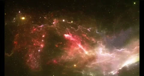 Galaxy and Nebula. Abstract space background. Stock Footage 340904264