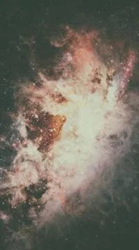 Galaxy and nebula. Elements of this Image Furnished by NASA Galaxy and neb... Stock Photos