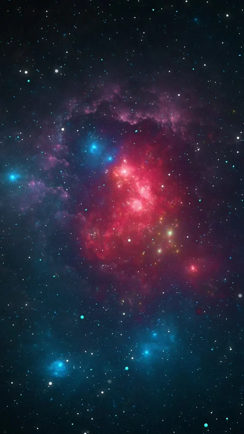 Galaxy and Nebula in space. Abstract space background, galaxies in outer space. Stock Footage 335212589
