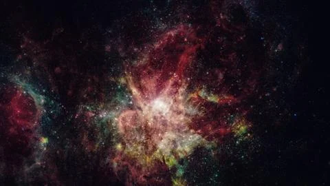 Galaxy and nebula. Space background. Elements of this Image Furnished by NASA Stock Photos